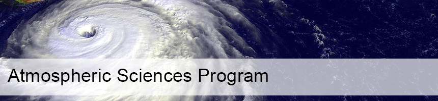 Atmospheric Sciences Program