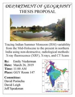 Thesis Proposal flier